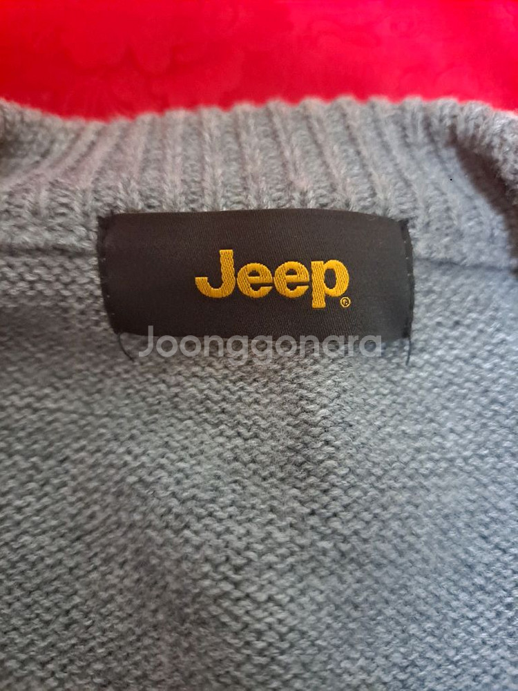 지프 가디건 M 95사이즈--2