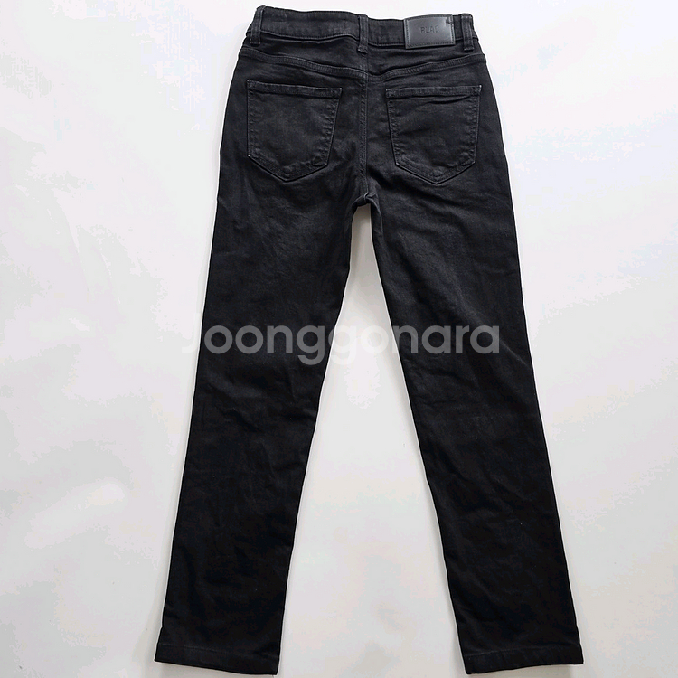 플랙진 청바지 흑청 스판 데님 사이즈25 R2482--0