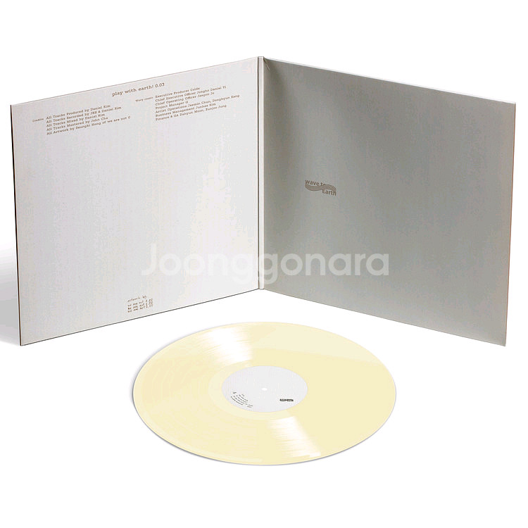 웨이브투어스 LP 0.03 아이보리 미개봉 새제품--1