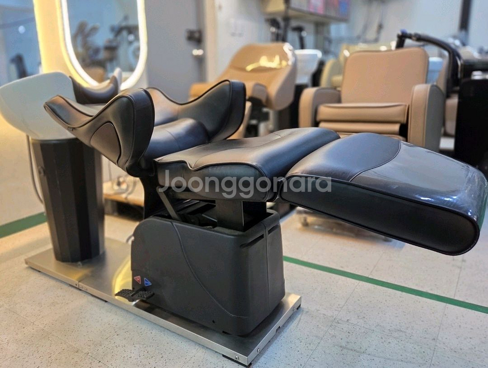 중고 미래로 전동 스파 샴푸대--1