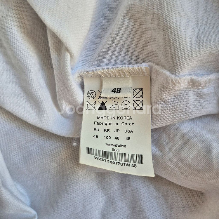 우영미 백로고 반팔티 송지오옴므 솔리드옴므 시스템옴므--3