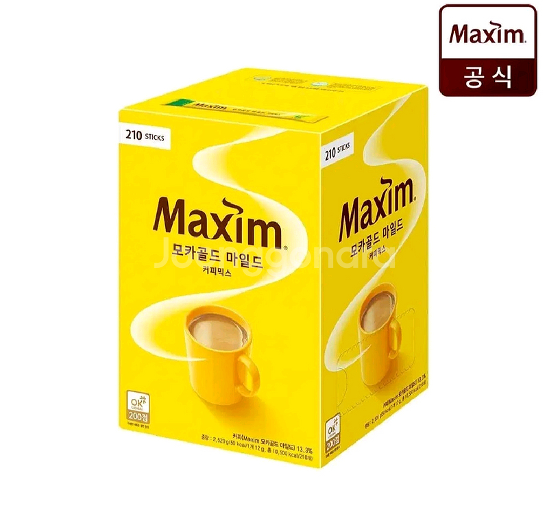 맥심 모카골드 마일드 210T 커피믹스--0