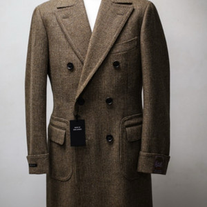 링자켓 라마르쉐 로밧 트위드 카멜브라운 폴로코트 48