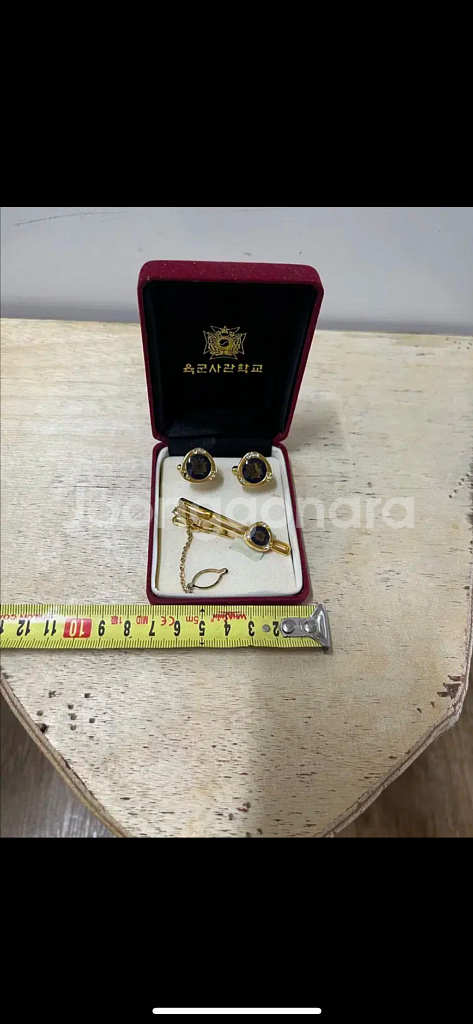 육군사관학교 커프스세트--8
