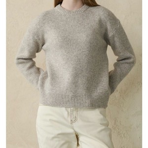 [새상품] 블론드나인 니트 오트밀 오버핏