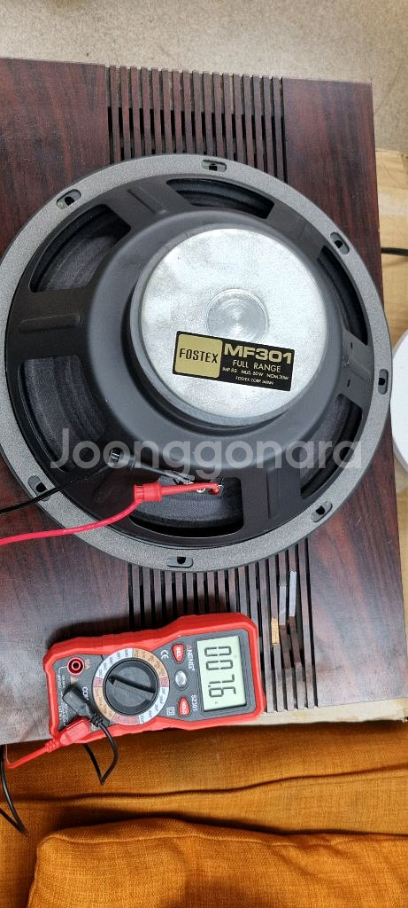 포스텍스 12인치 풀레인지 스피커 MF-301 팝니다--0