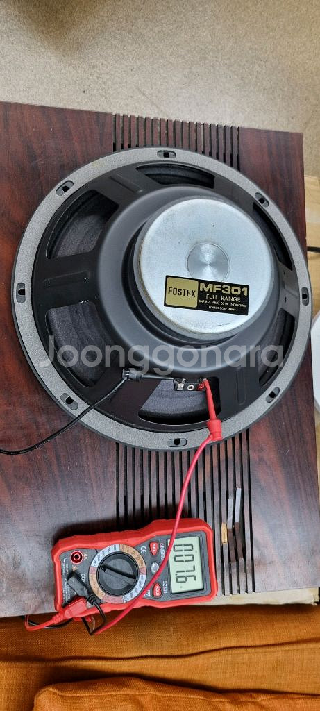 포스텍스 12인치 풀레인지 스피커 MF-301 팝니다--2