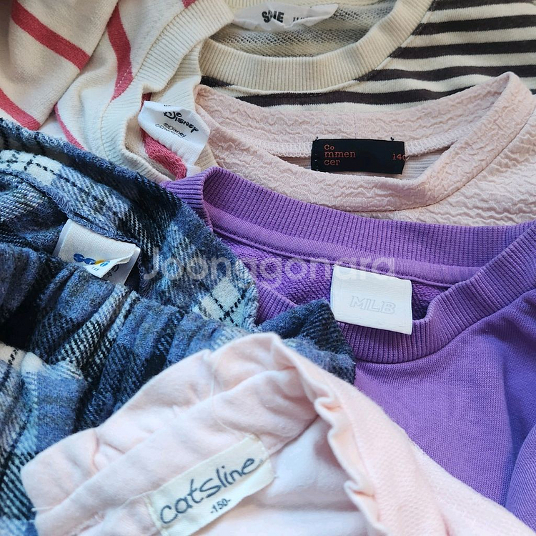 MLB 꼬망스 상의 스커트 일괄정리 130-140--1