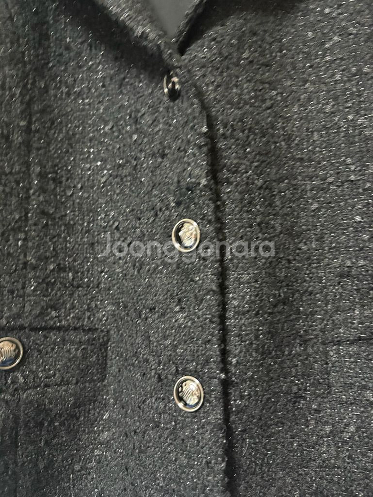 랑방컬렉션 로스 트위드 자켓 66 새것--2