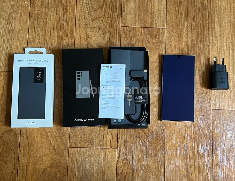 자급제 갤럭시S24 울트라 512GB 티타늄 그레이색상--0
