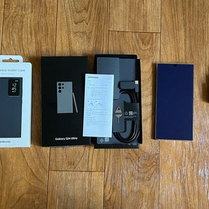 자급제 갤럭시S24 울트라 512GB 티타늄 그레이색상