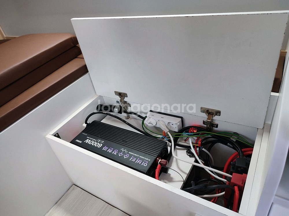 1톤 트럭캠퍼(배터리 없음)--4