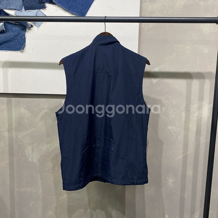 (100) 밀레 등산 아웃도어 바람막이 조끼 베스트자켓--3