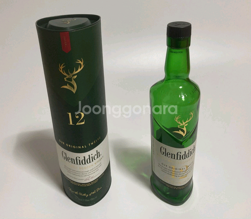 글렌피딕 12년 공병+케이스 2천원 팝니다--0