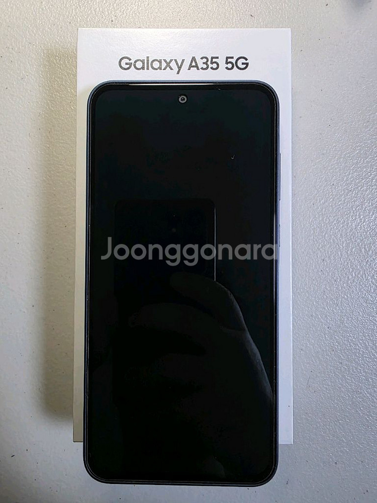 (직거래만/S급)갤럭시 A35 128GB 네이비 자급제--1