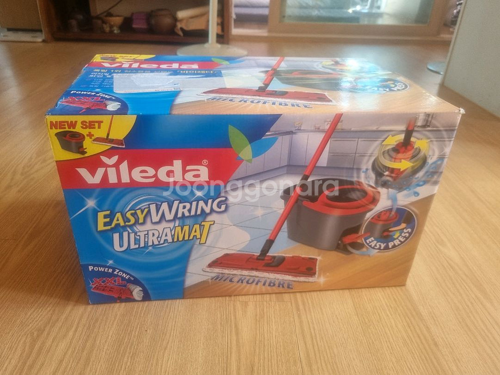 Vileda 이지링 울트라맥스 물걸레 세트 미개봉--0