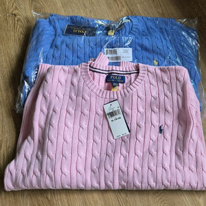 폴로 키즈 케이블 니트