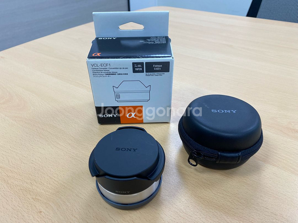 크롭바디용 팬케익렌즈(sel16f28)+소니 어안컨버터--2