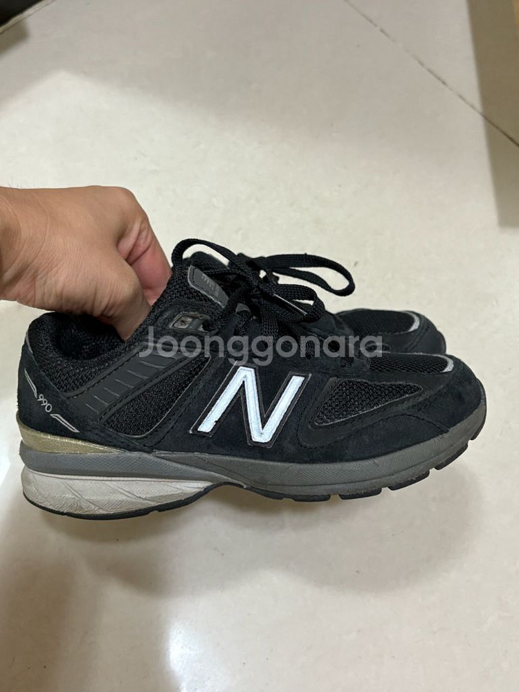 뉴발란스 키즈 990 운동화 190사이즈--4