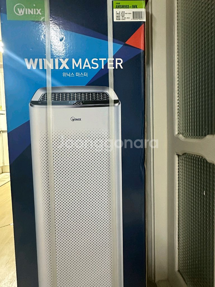 위닉스 마스터 공기청정기 미개봉 AMSM993-IWK--1