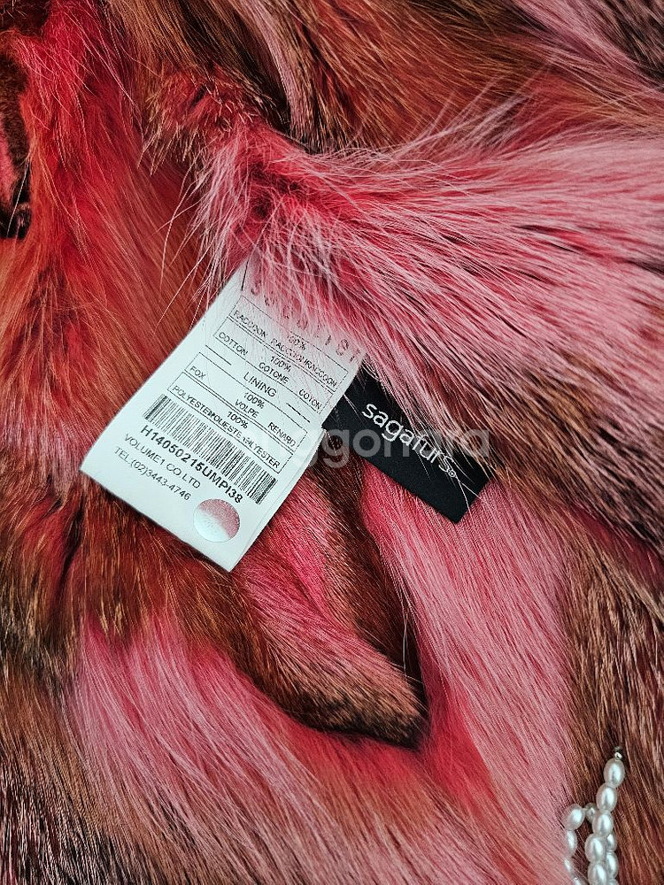 사바티에 폭스퍼 트리밍 야상--5