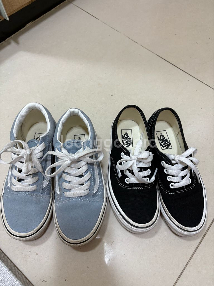 반스키즈 운동화 어센틱 올드스쿨 190사이즈--0