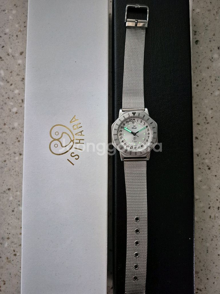 미사용 레어 세이코 이시하라24시간계 gmt seiko--3