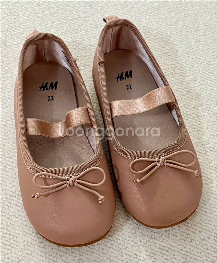 H&M 아기 플랫슈즈 아기신발 135(22)--0