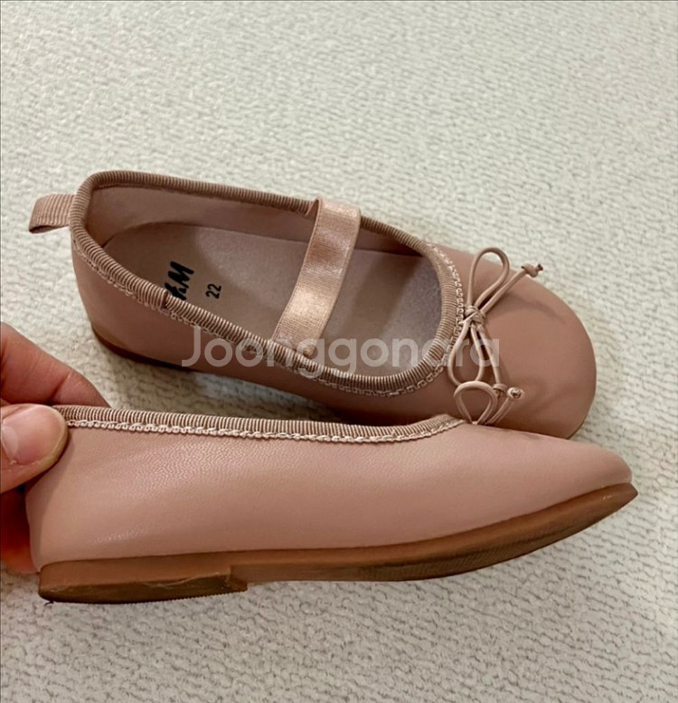 H&M 아기 플랫슈즈 아기신발 135(22)--2