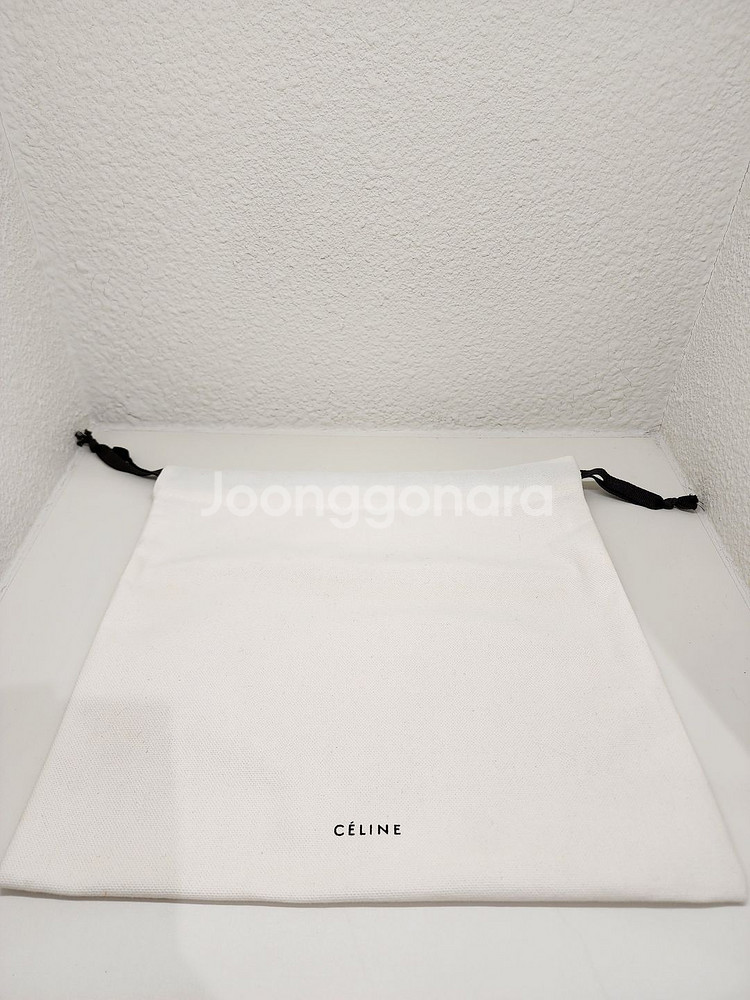 셀린느 램스킨 블루 그레이 투톤 클러치--8