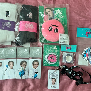 샤이니 키 기범 전시회 파우치 그립톡 포카 등 원가이하