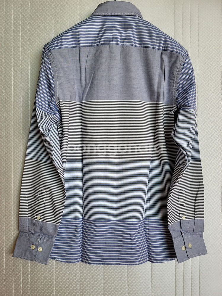 bean pole stripe 블럭긴팔 shirts--8