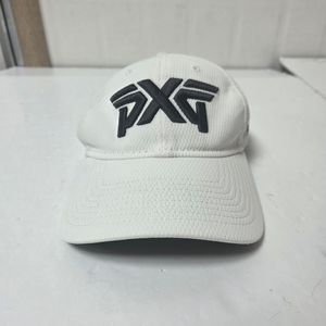 피엑스지 뉴에라 여성 골프 빅로고 볼캡 화이트 이미지