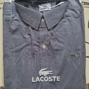 lacoste check shirts 깅엄긴팔