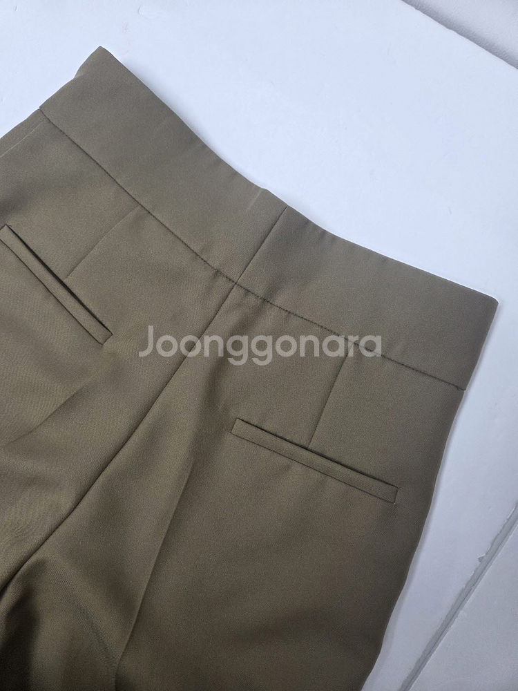 마르니 여성 와이드 팬츠 카키베이지(S)--5