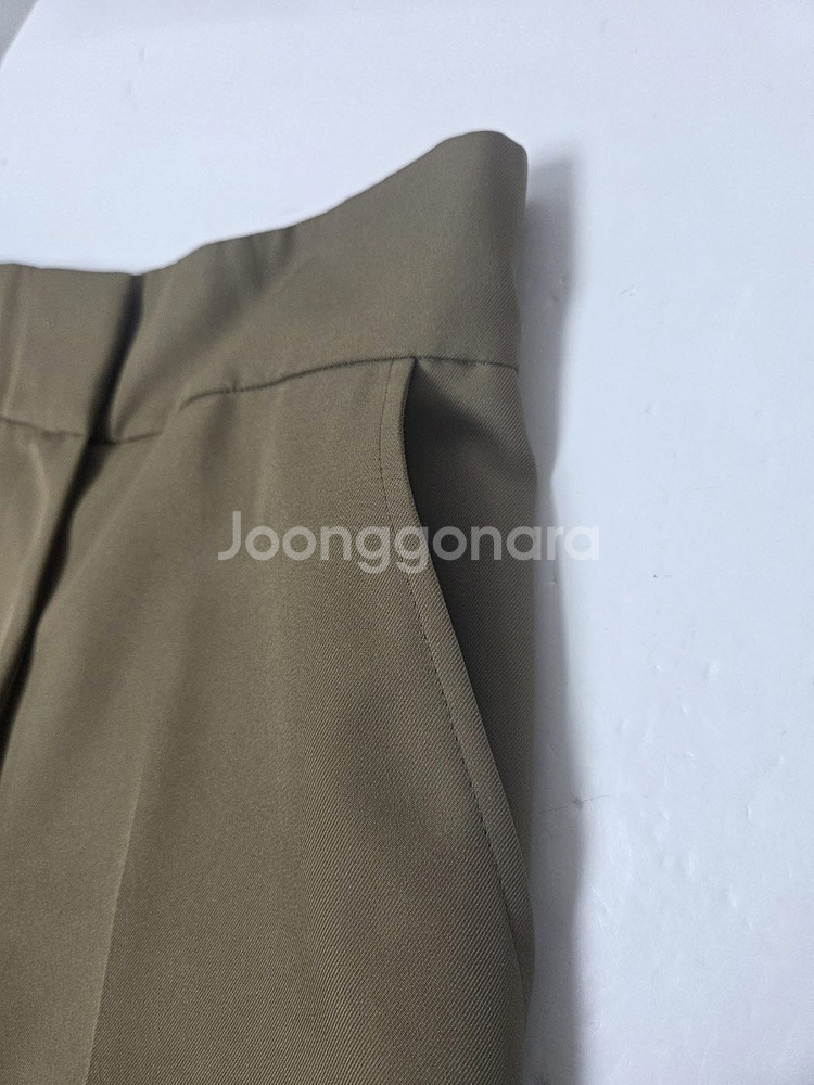 마르니 여성 와이드 팬츠 카키베이지(S)--2