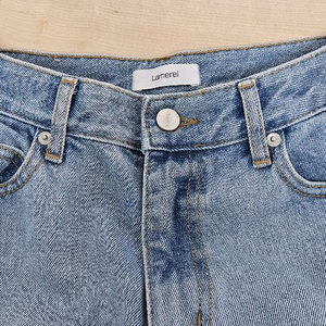 여자 연청 청바지 라메레이 M