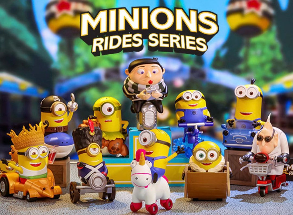 팝마트 미니언즈 (라이즈오브그루/ 슈퍼배드라이드)--1