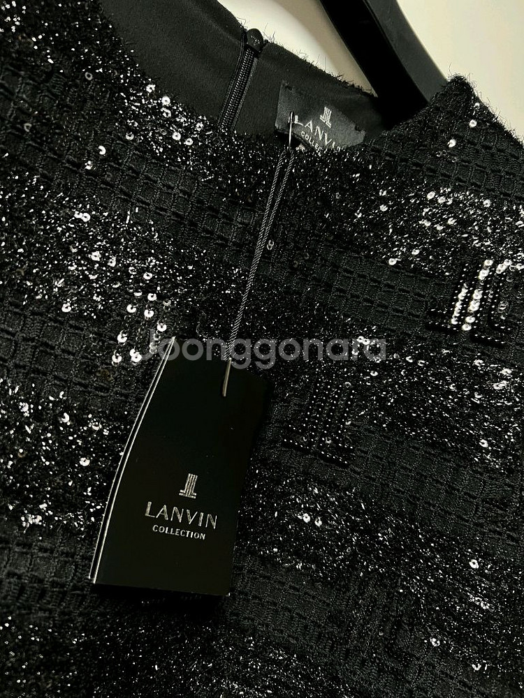 랑방컬렉션 비즈 스팽글 조끼--6