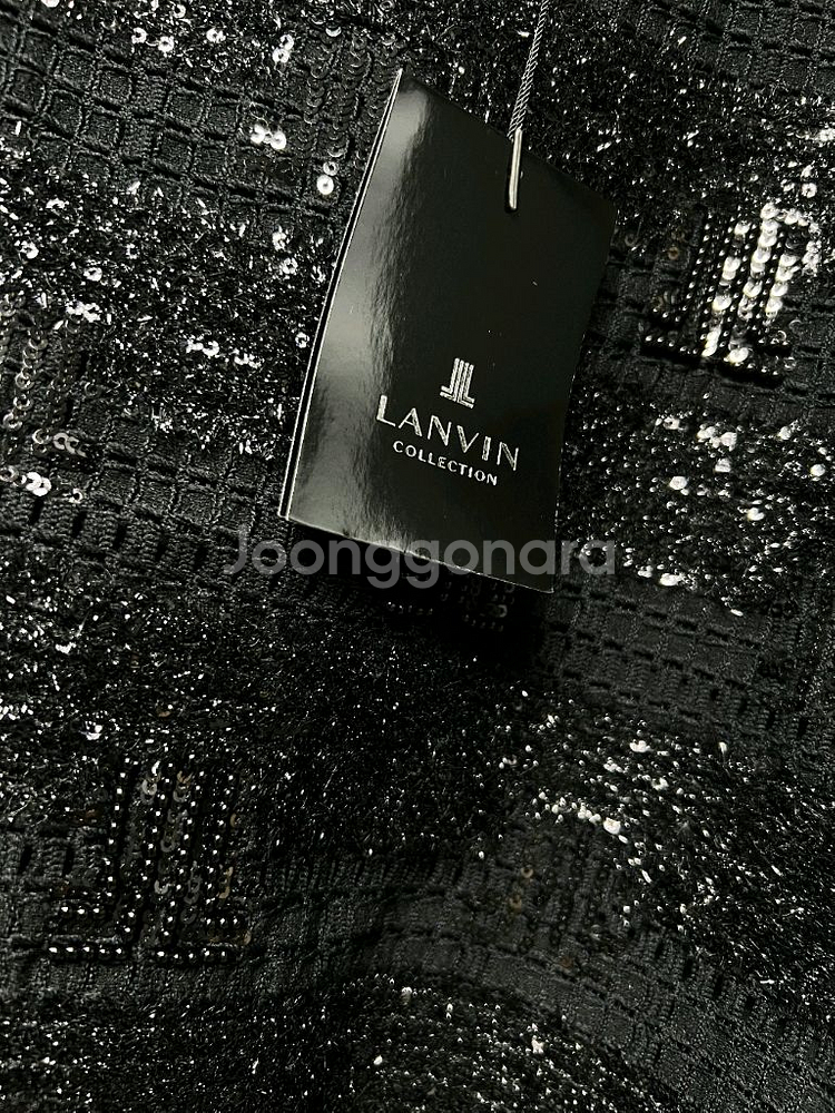 랑방컬렉션 비즈 스팽글 조끼--5