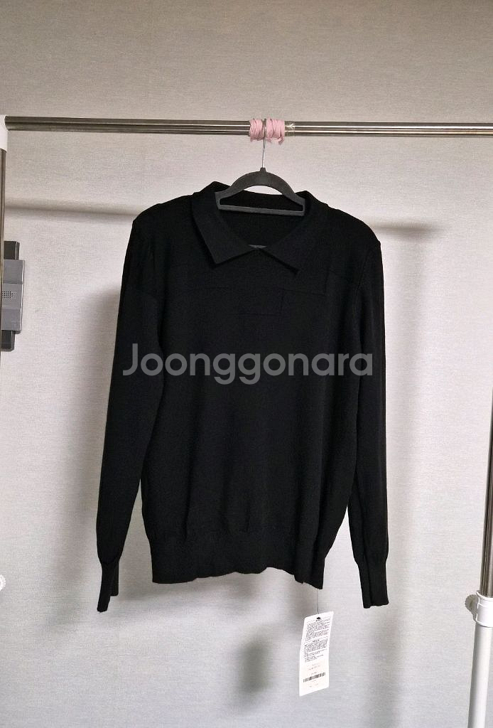 택o새상품 프리) 카라 깔끔 니트티--0