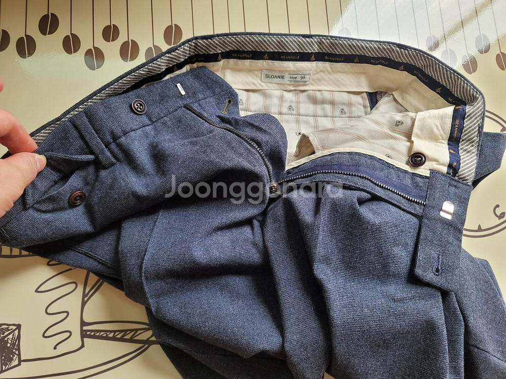 bean pole 깅엄 pants--6