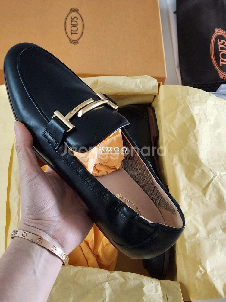 (새상품) 토즈 로퍼/ 토즈 더블티 밴딩 로퍼 슈즈--0