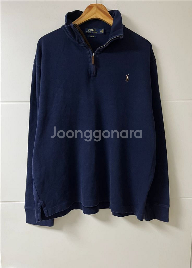 폴로 랄프로렌 반집업 니트--0