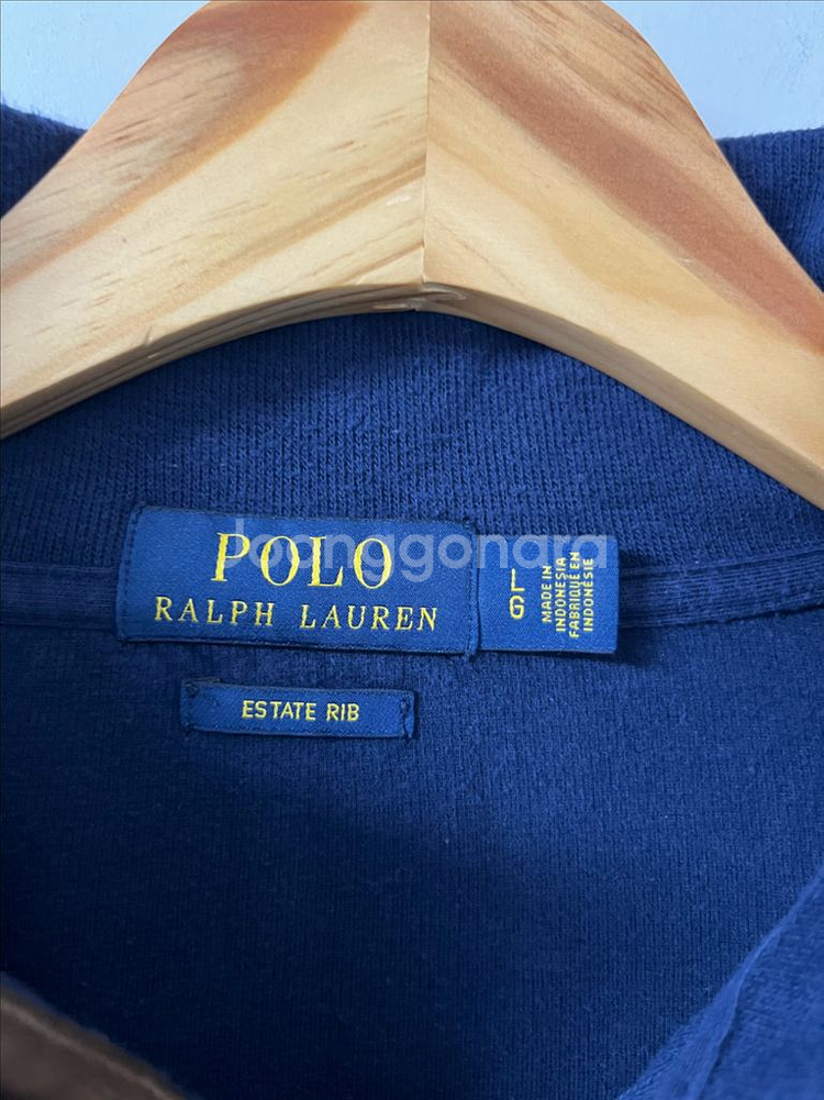 폴로 랄프로렌 반집업 니트--5