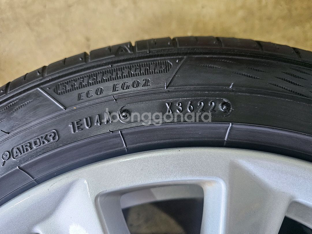 포터용 bmw 520d 17인치 휠타이어--5