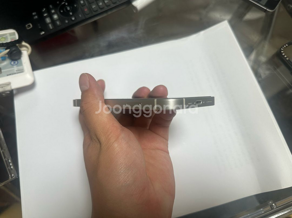 (풀박스)아이폰 12미니 128gb 화이트(유심인식X)--6