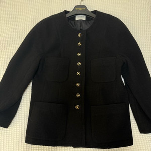 289 Loulou Tweed Jacket - blac