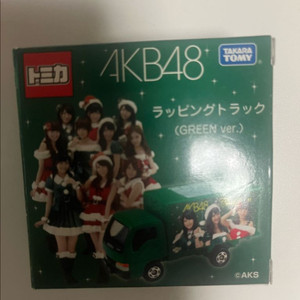 토미카 AKB48 콜라보 래핑 트럭 그린 버전