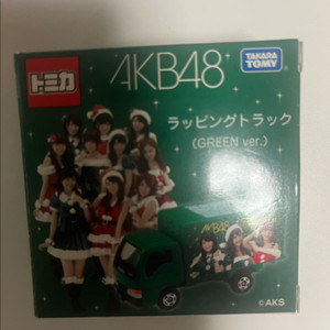 토미카 AKB48 콜라보 래핑 트럭 그린 버전